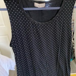 Polka dot tank